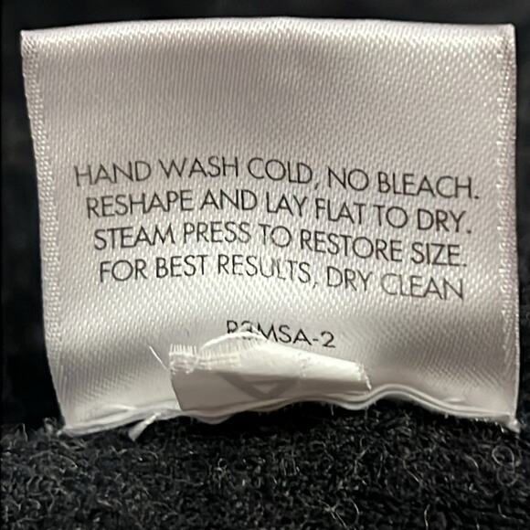 Eileen Fisher Wool Blend Open‎ Front Cardigan Sweater size L - Picture 8 of 8